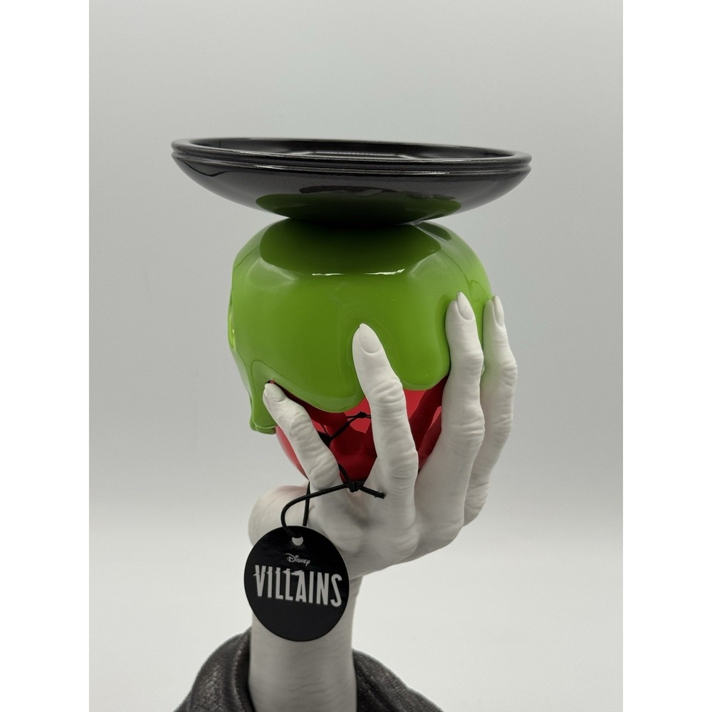 Bath & Body Works Disney Villains Poison Apple Skull Pedestal Candle Holder - Picture 8 of 16